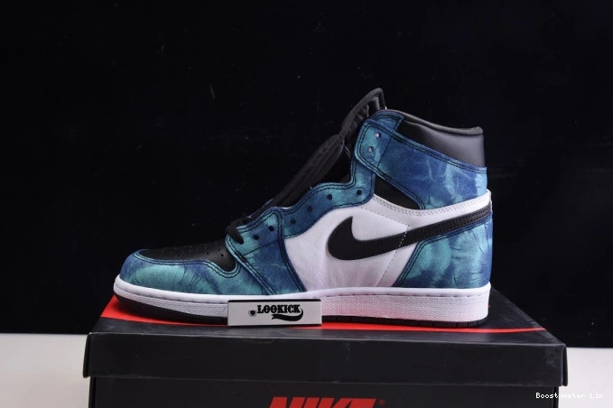 Bmlin OG Tie-Dye Air High Jordan CD0461-100 1 0816